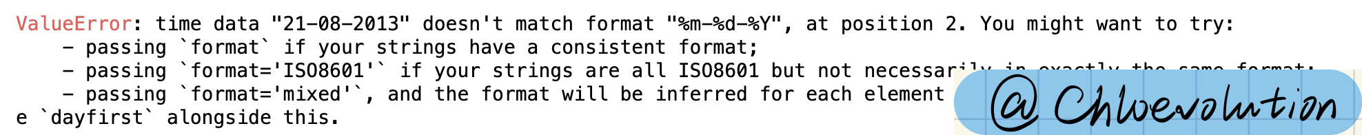 time-data-error