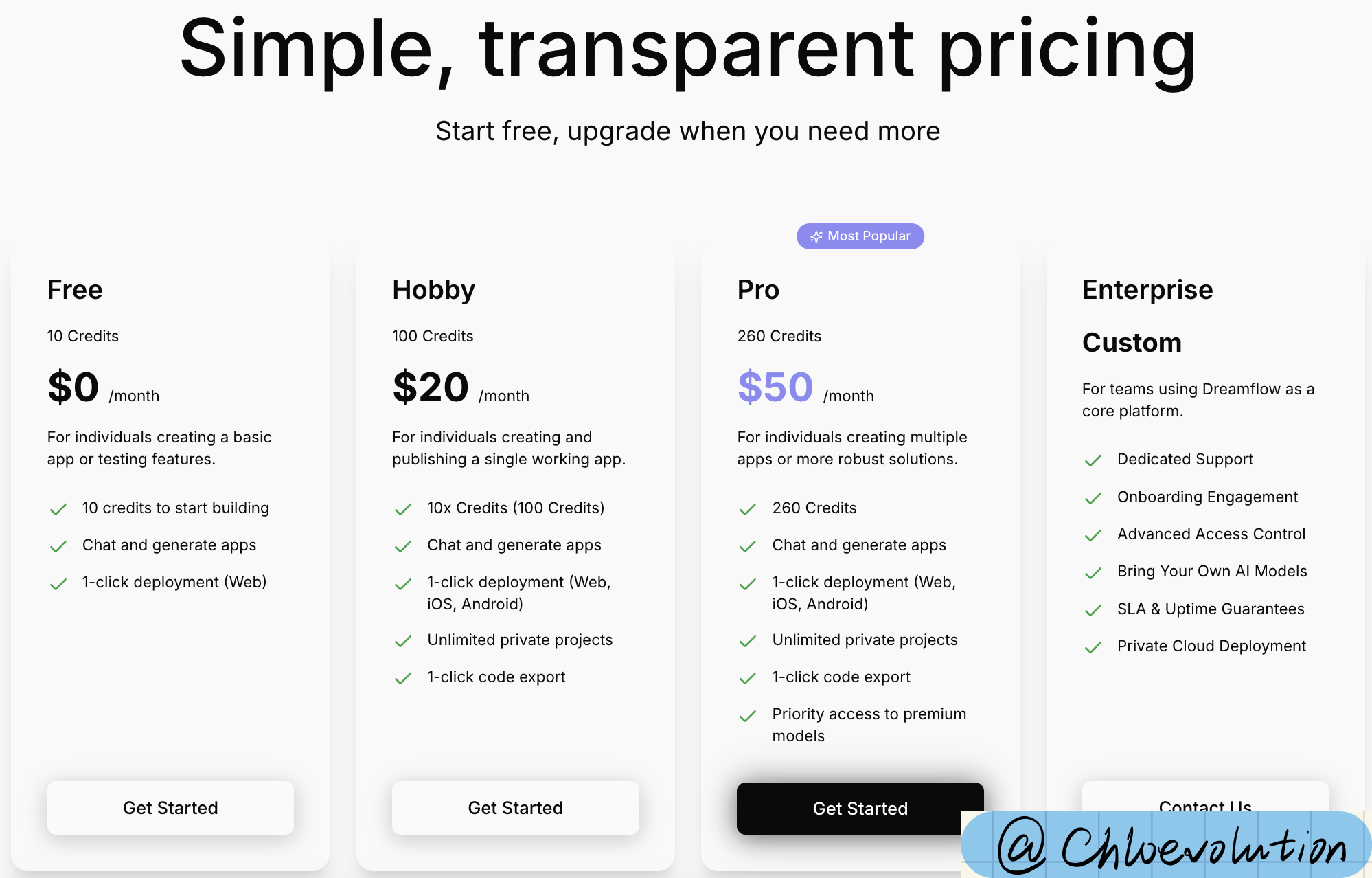 dreamflow-pricing