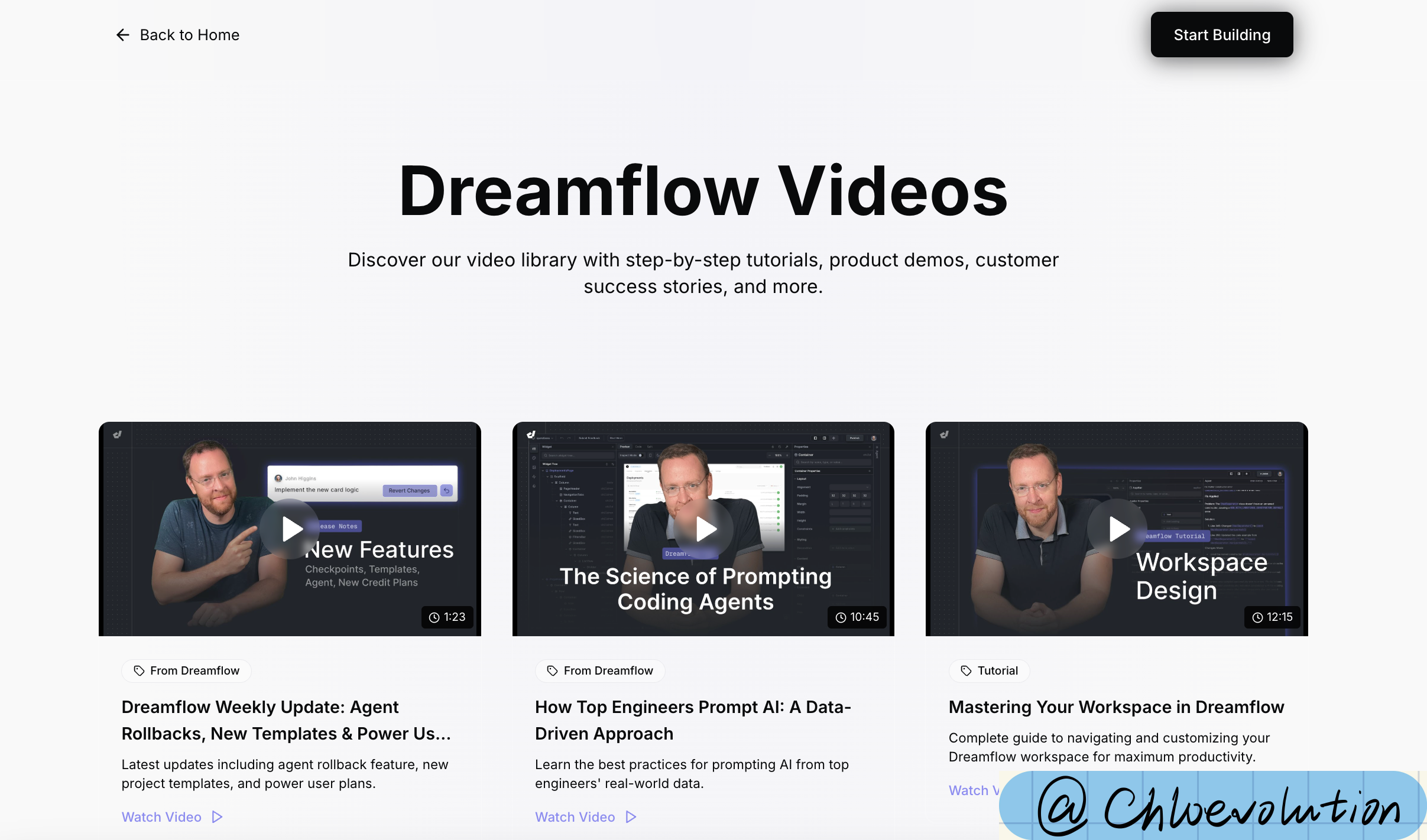 dreamflow-videos