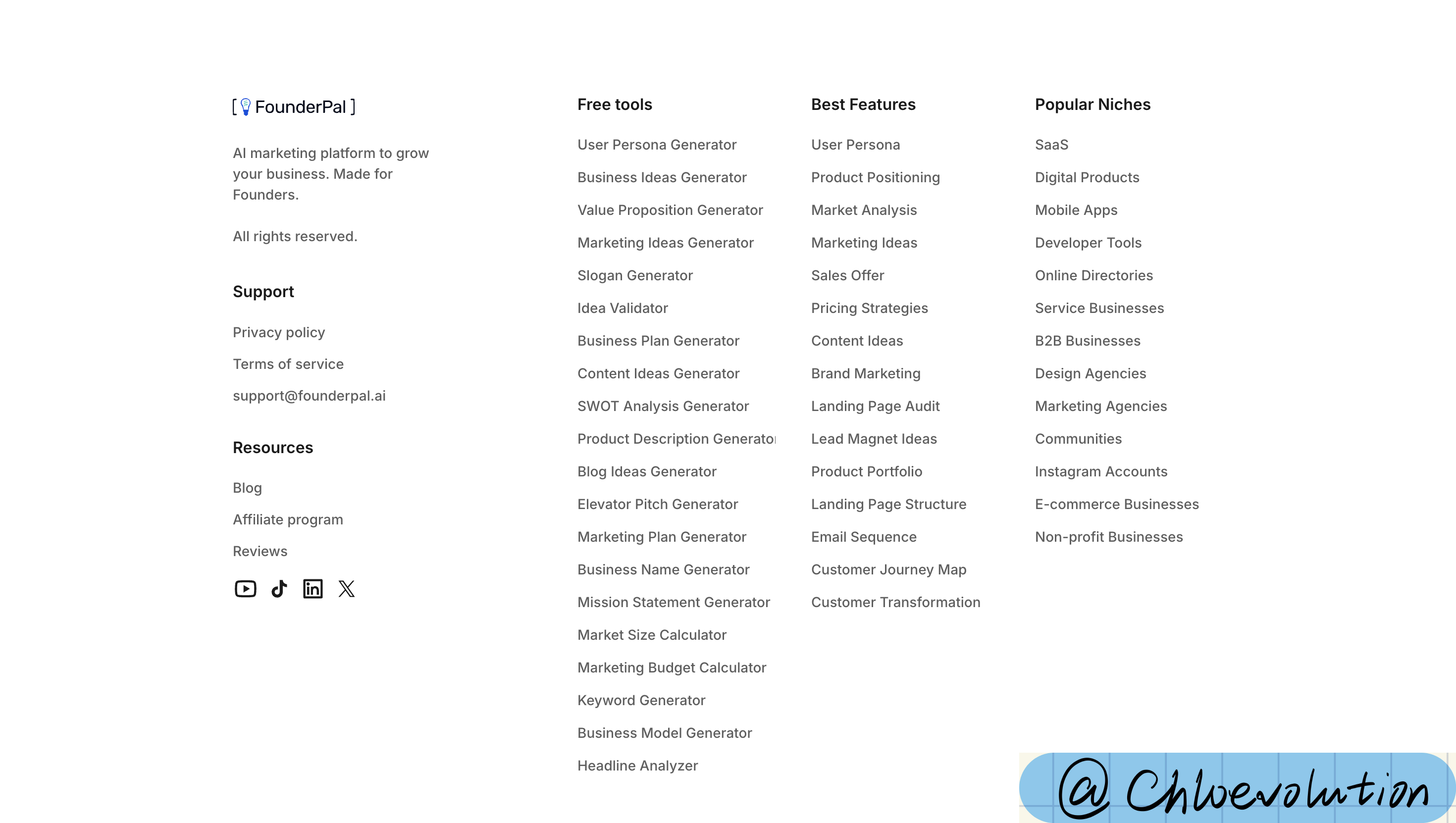 founderpal-site-structure
