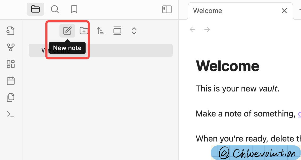 obsidian-create-new-note