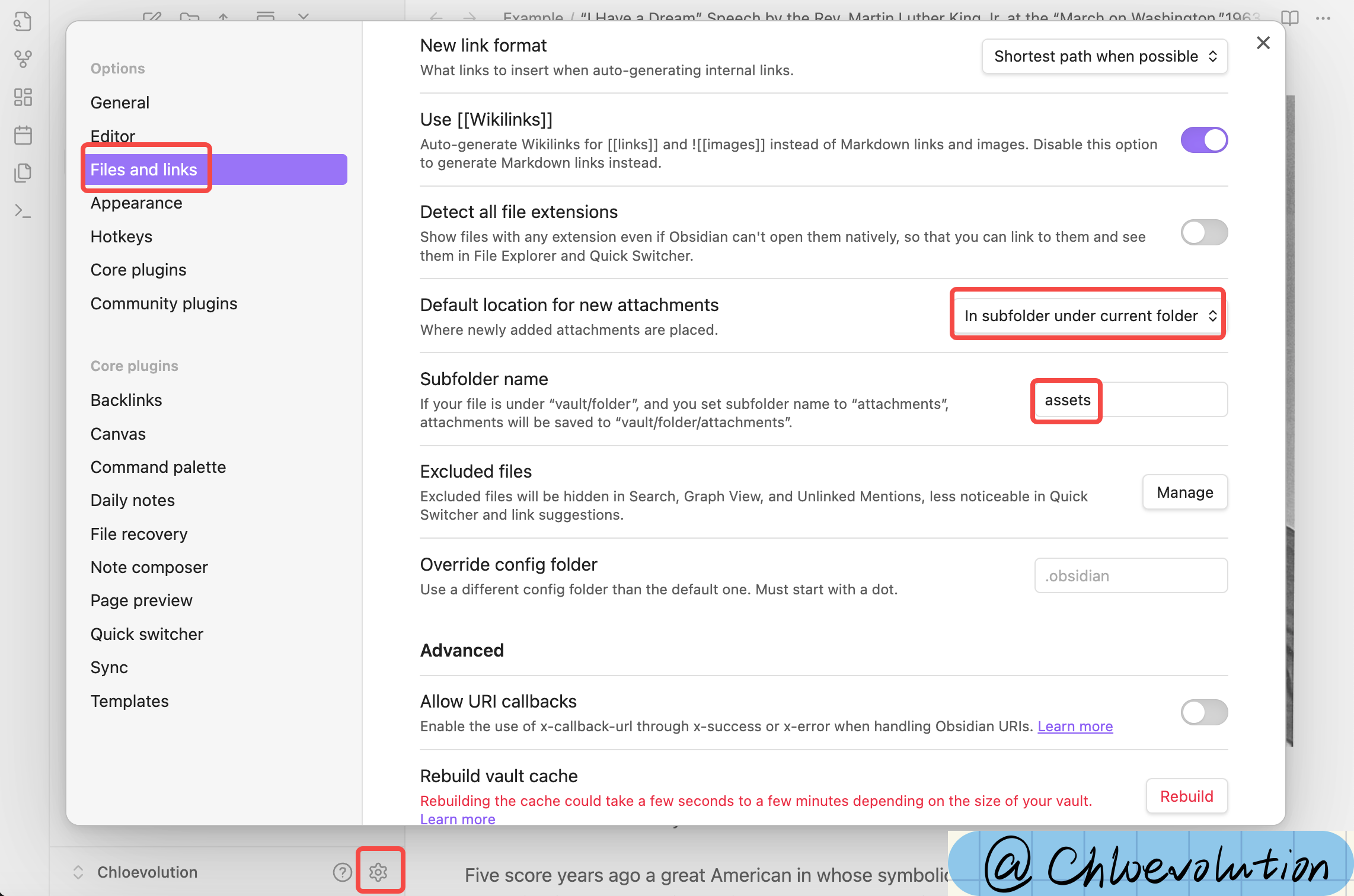 set-default-location-for-images